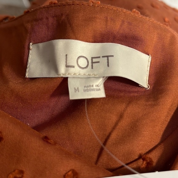 Loft oversized baby doll dress with spaghetti straps Size M NWT - Picture 8 of 10